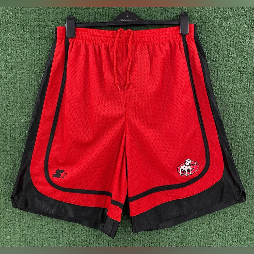 VTG Y2K Starter Georgia Bulldogs Mesh Basketball Shorts Mens Large